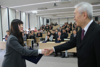 최우등생 표창장 수여식